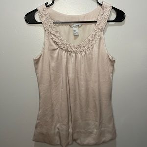 HM Silky Champagne Tank Top